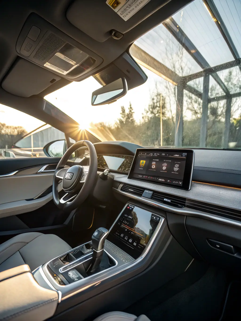 A digital dashboard displaying real-time data and AI-driven insights, showcasing Dual Drive's commitment to leveraging technology for improved performance.